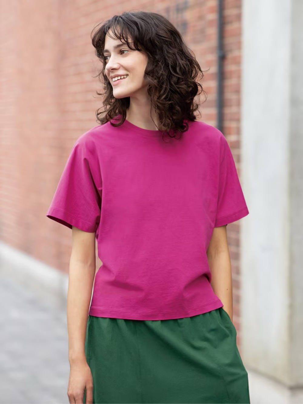 Uniqlo Dolman Short Sleeve Tee